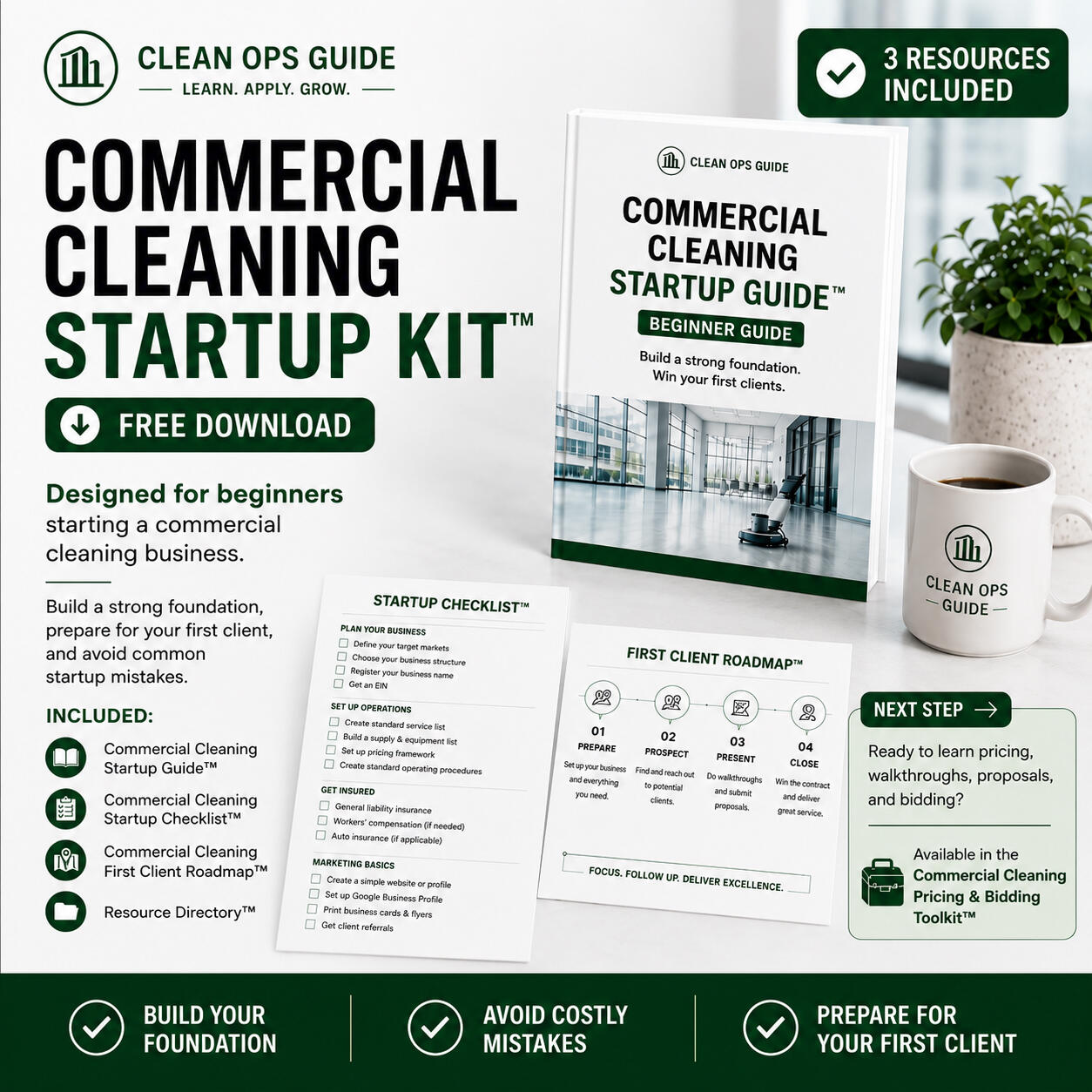 How To Start A Commercial Cleaning Business