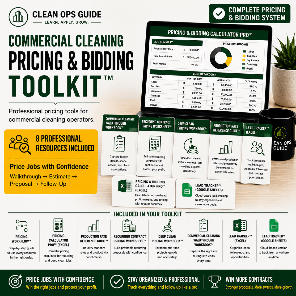 First Commercial Cleaning Client Checklist (Free Download)